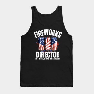 4th of July Fireworks Director Tank Top